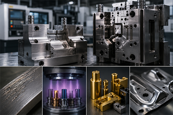 การเคลือบ PVD บนแม่พิมพ์ Mold และ Die เพื่อเพิ่มความทนทานต่อการสึกหรอ